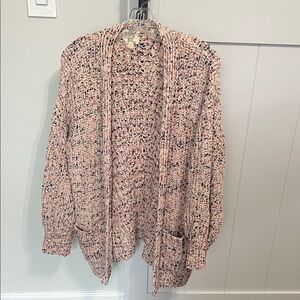 Hippie Rose Multicolor Knit Cardigan